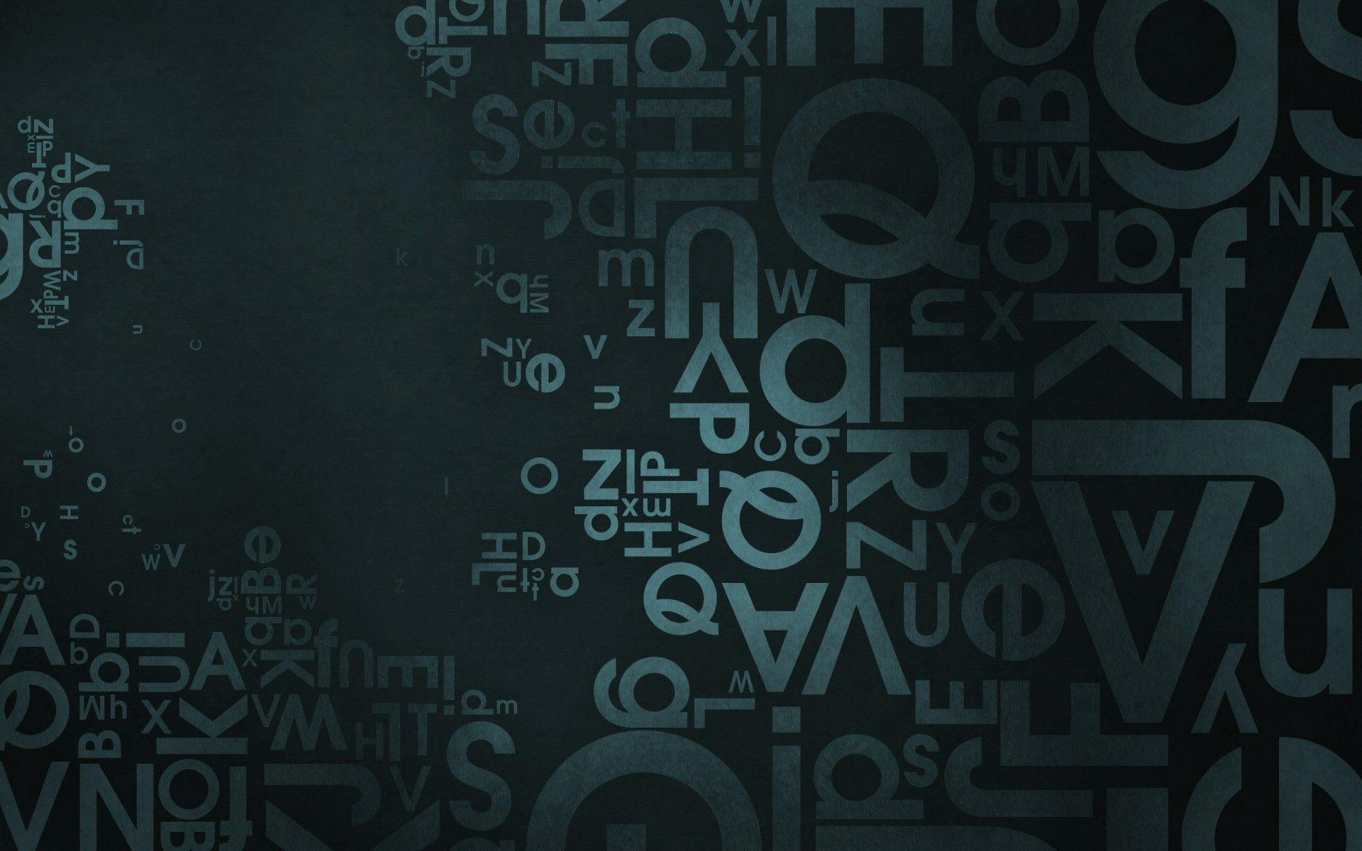 1920x1200 English Alphabet Wallpaper .