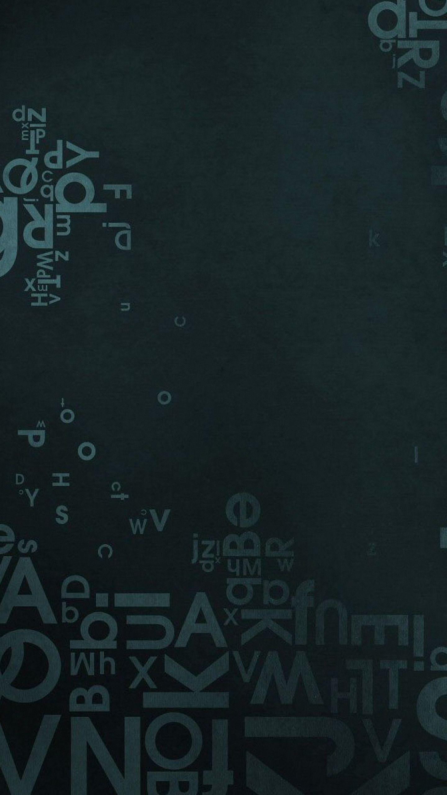 1440x2560 Letter Wallpaper for Cell Phones .