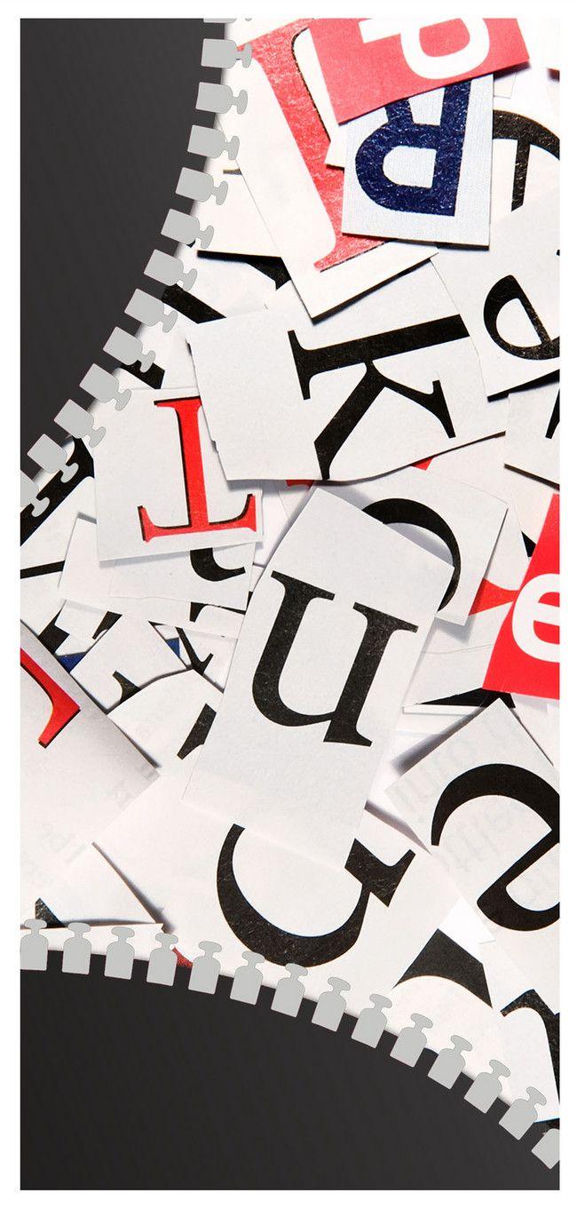 650x1361 English Alphabet Mobile Wallpaper .