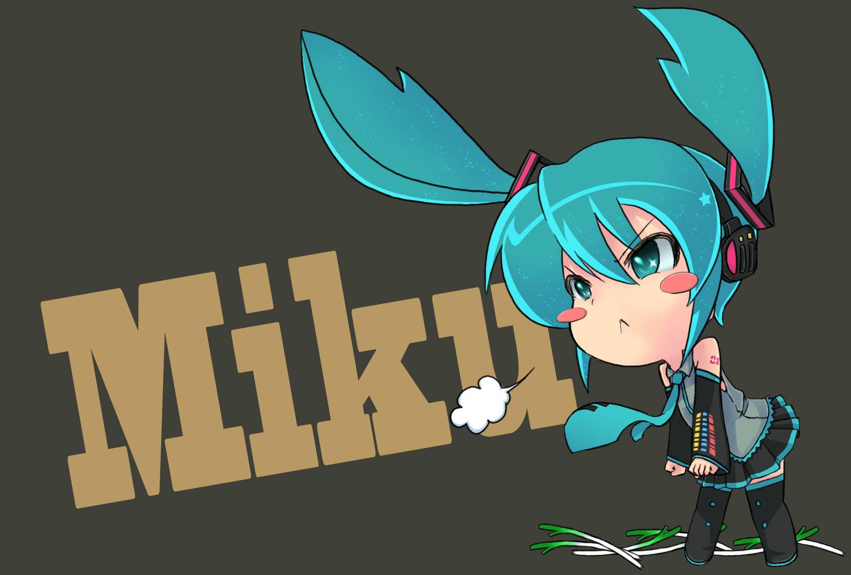 1748x1181 chibi hatsune miku twintails vocaloid .