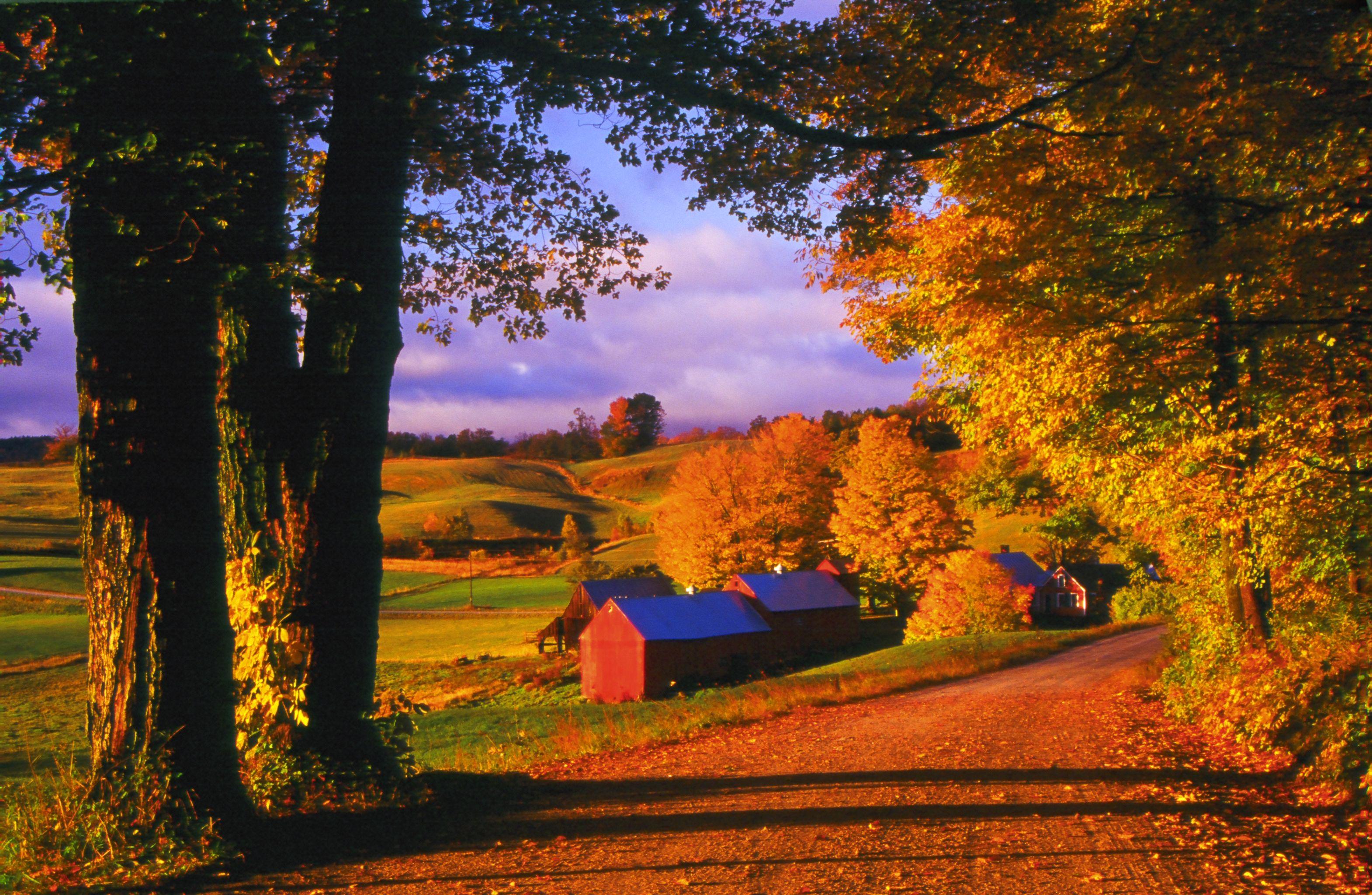 3140x2048 Vermont Wallpaper .