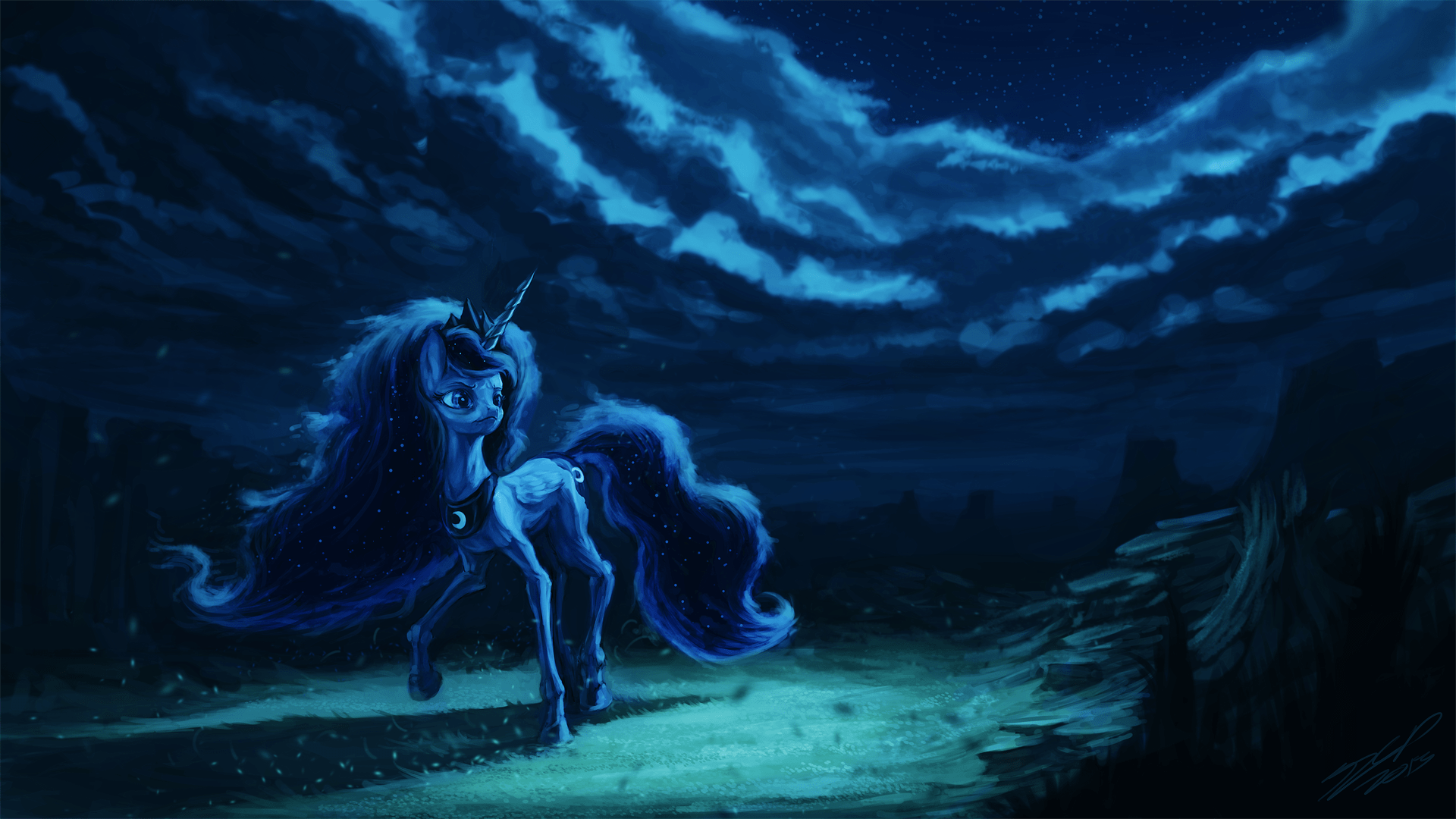 1920x1080 Mare in the Midnight by AssasinMonkey .