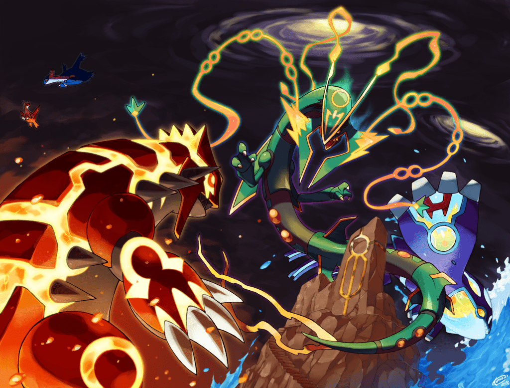 1024x778 Pokemon Mega Rayquaza Wallpaper .