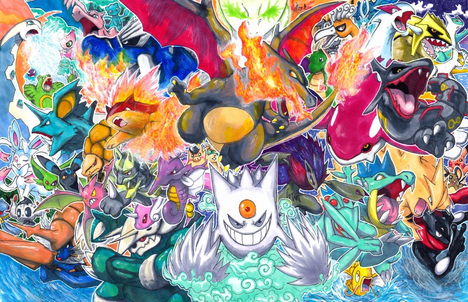 1600x1034 Shiny Pokemon Wallpaper Unique Mega .