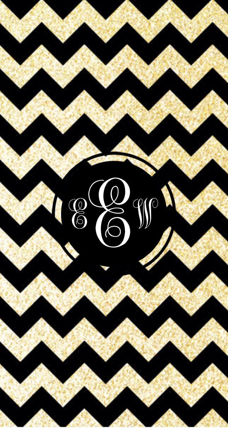 744x1392 Monogram Wallpaperwallpaper.dog