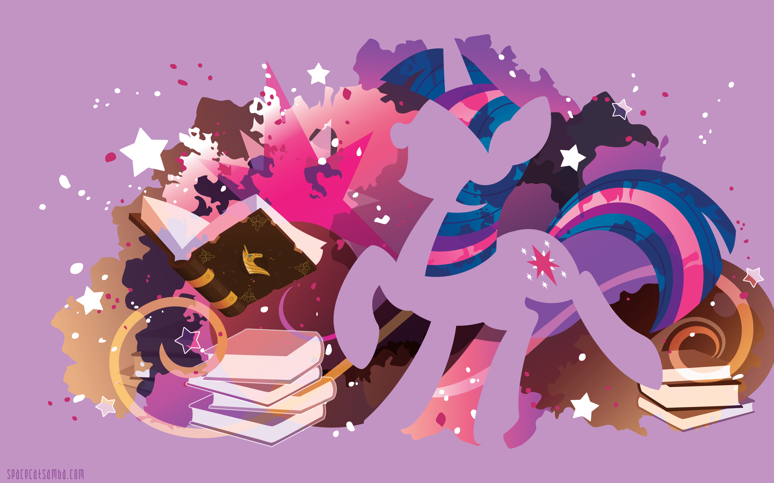 2560x1600 Twilight Sparkle Silhouette Wallpaper .