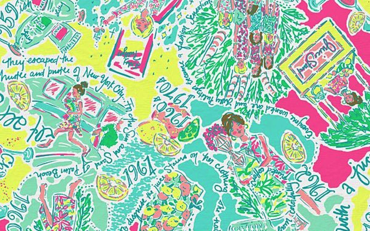 1280x800 Lilly Pulitzer Wallpaper Desktop .