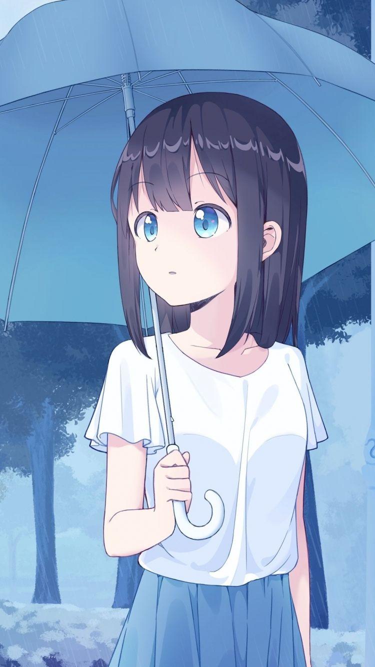 750x1334 Anime Girl 2019 Wallpaper .