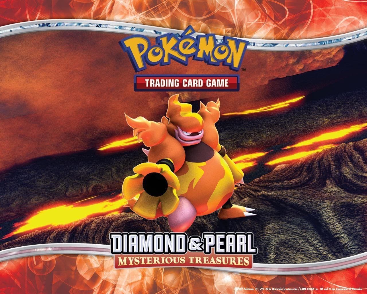 1280x1024 Pokemon TCG Wallpaper of Diamond and .