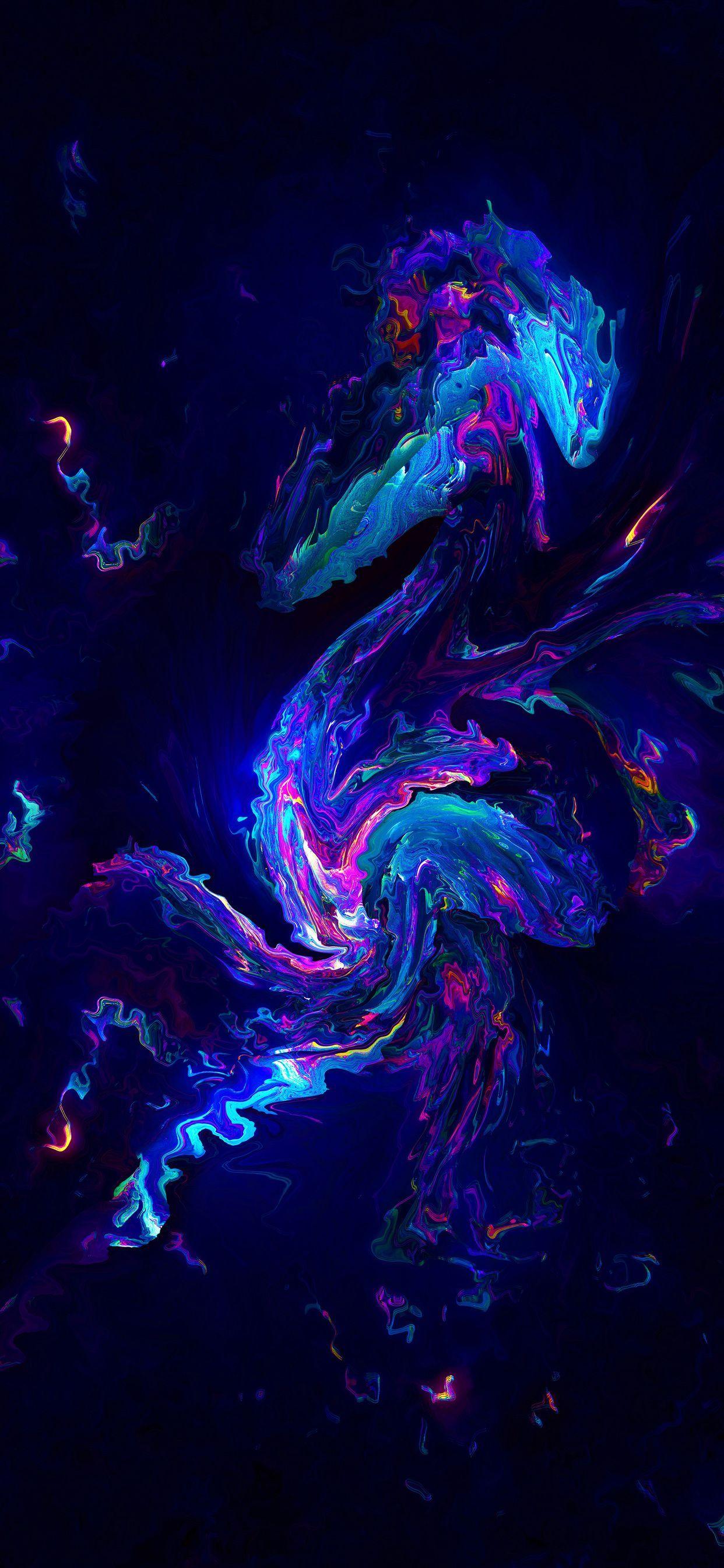 1242x2688 Neon Wallpaperwallpaper.dog