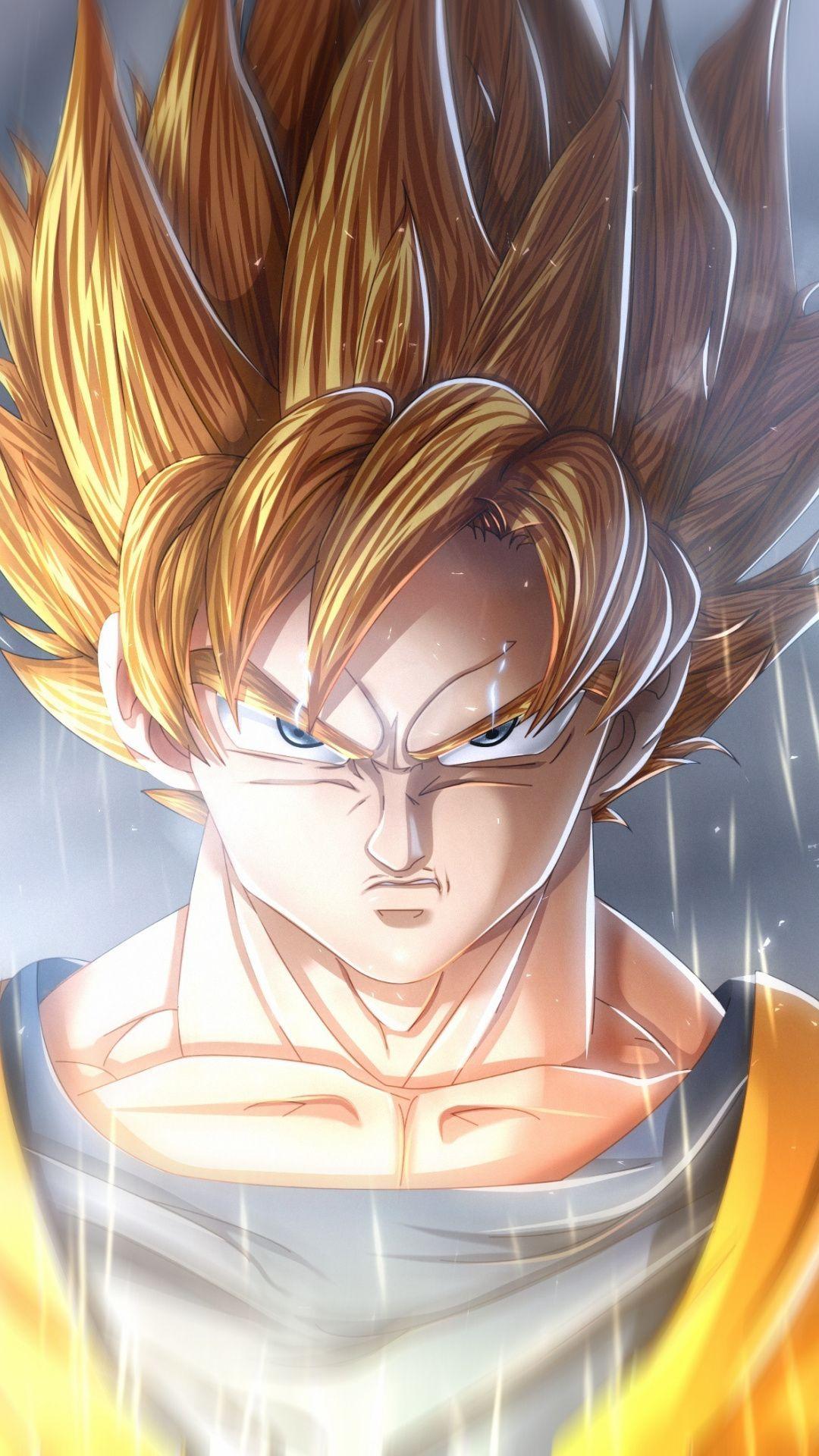 1080x1920 Dragon ball, Goku, blonde, art, 1080x1920 wallpaper. Anime dragon ball super, Goku wallpaper, Dragon ball wallpaper