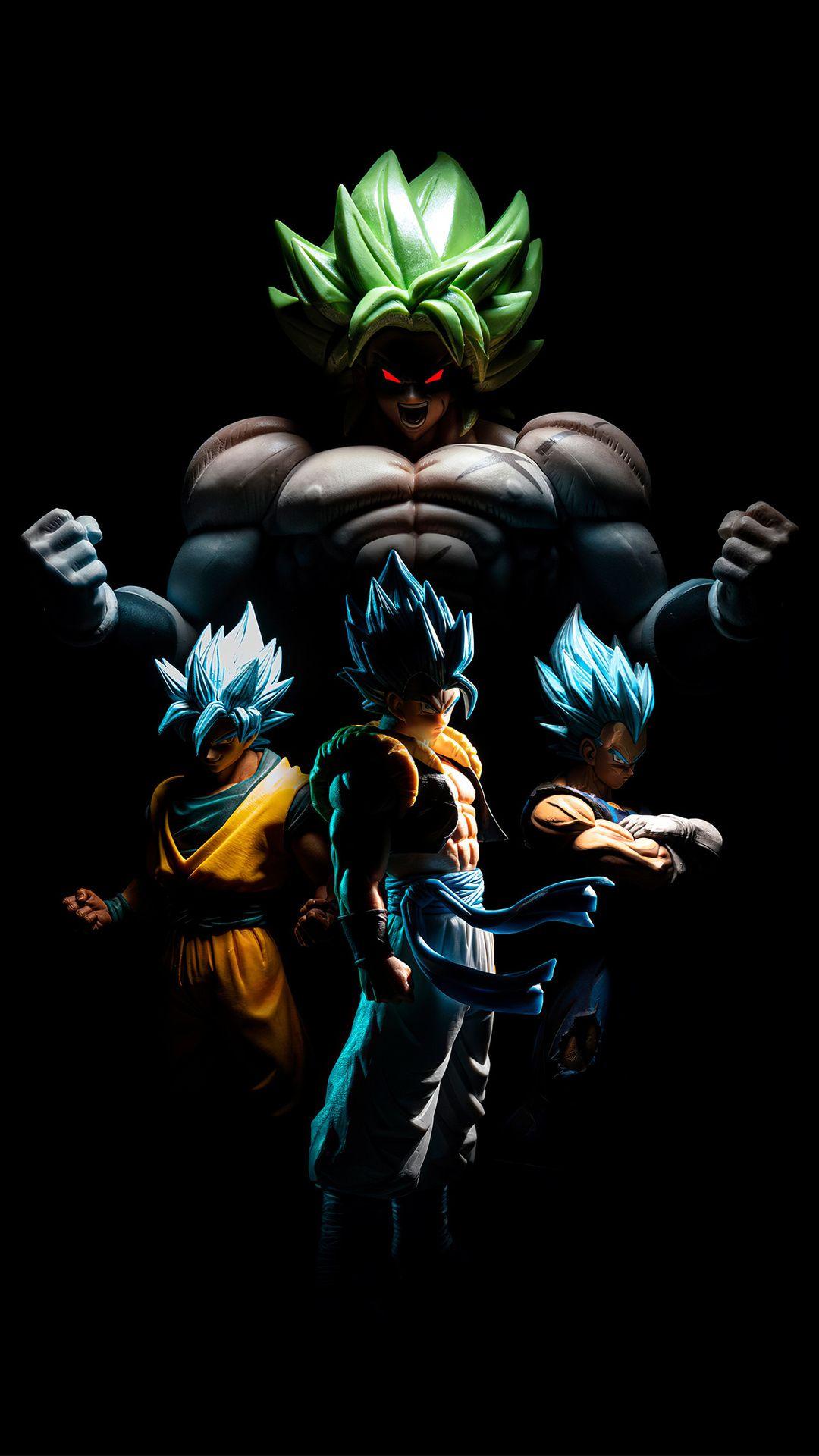 1080x1920 Goku And His Team iPhone 6s .