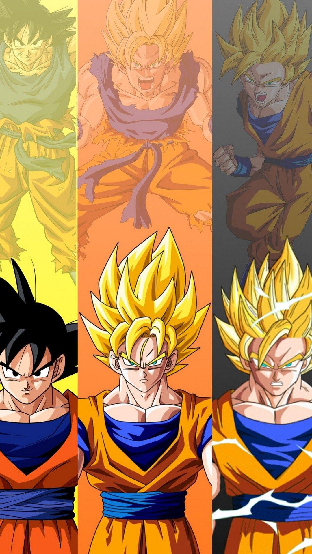 1080x1920 Goku Wallpaper For Android .