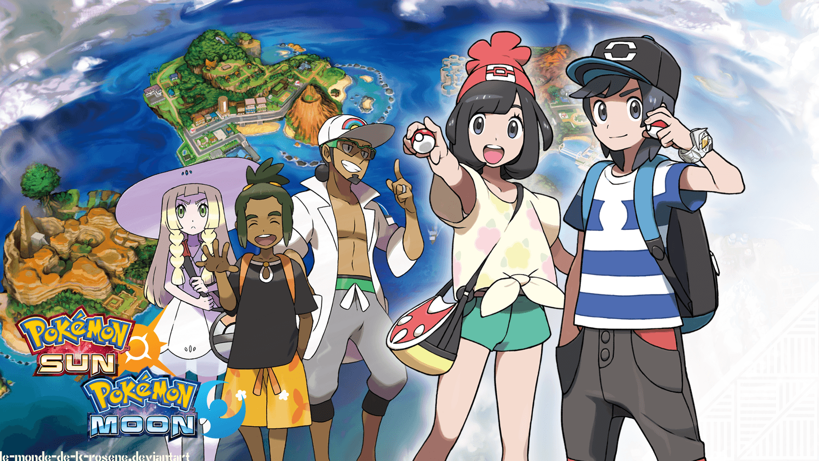1600x900 Pokemon Sun and Moon Wallpaper and Background Imagex900
