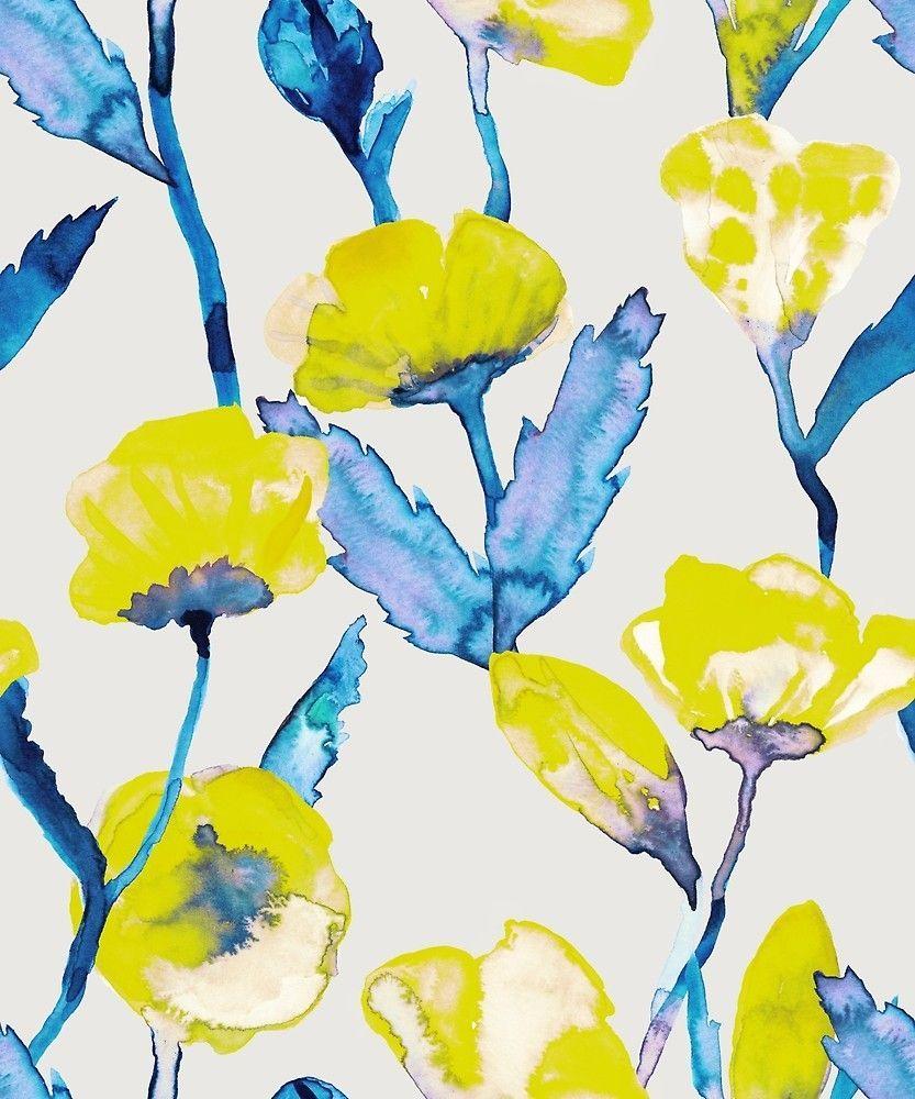 Blue and Yellow Floral Wallpapers - Top Free Blue and Yellow Floral