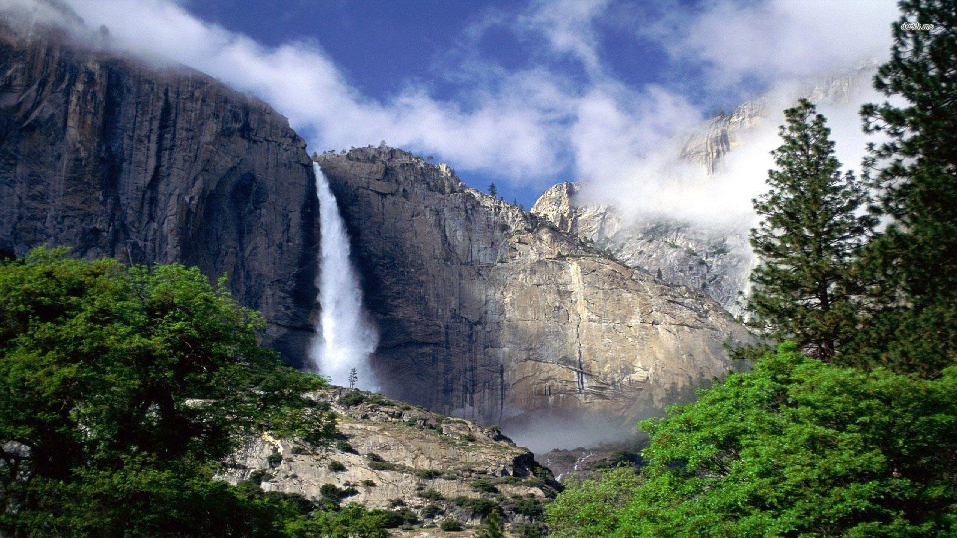 1920x1080 Download This Yosemite Falls Wallpaper .