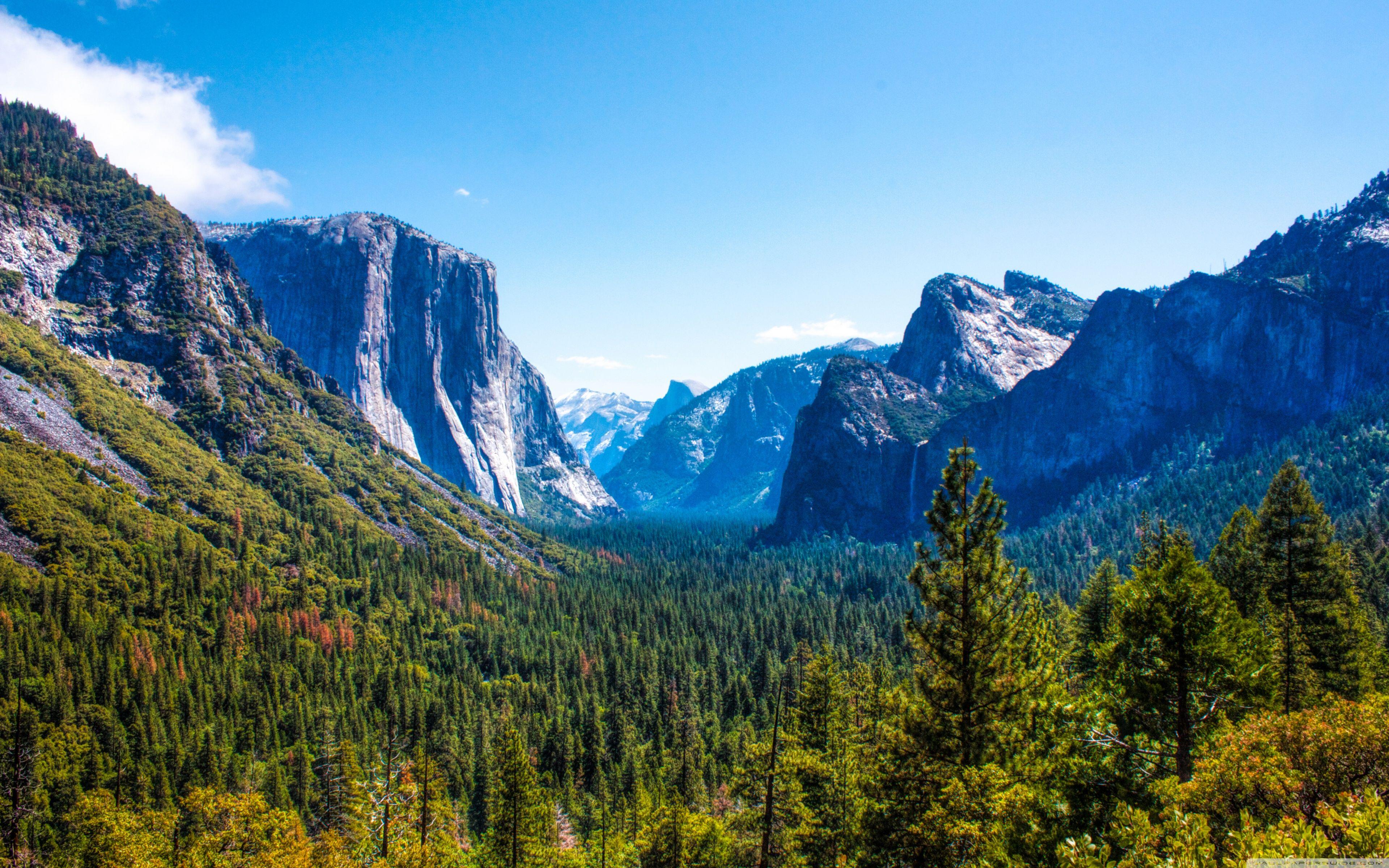 3840x2400 Yosemite National Park Yosemite valley .