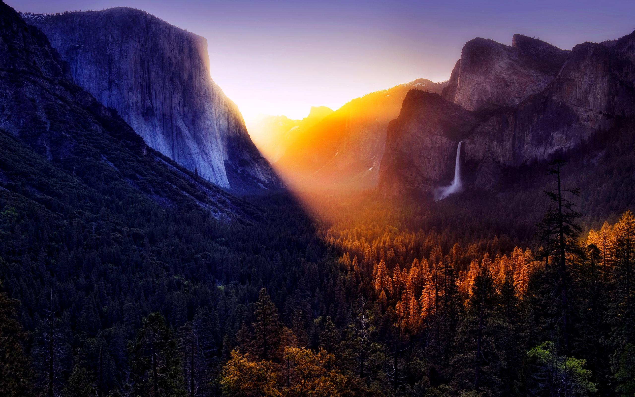 2560x1600 Yosemite wallpaper fall Yosemite night .amp.