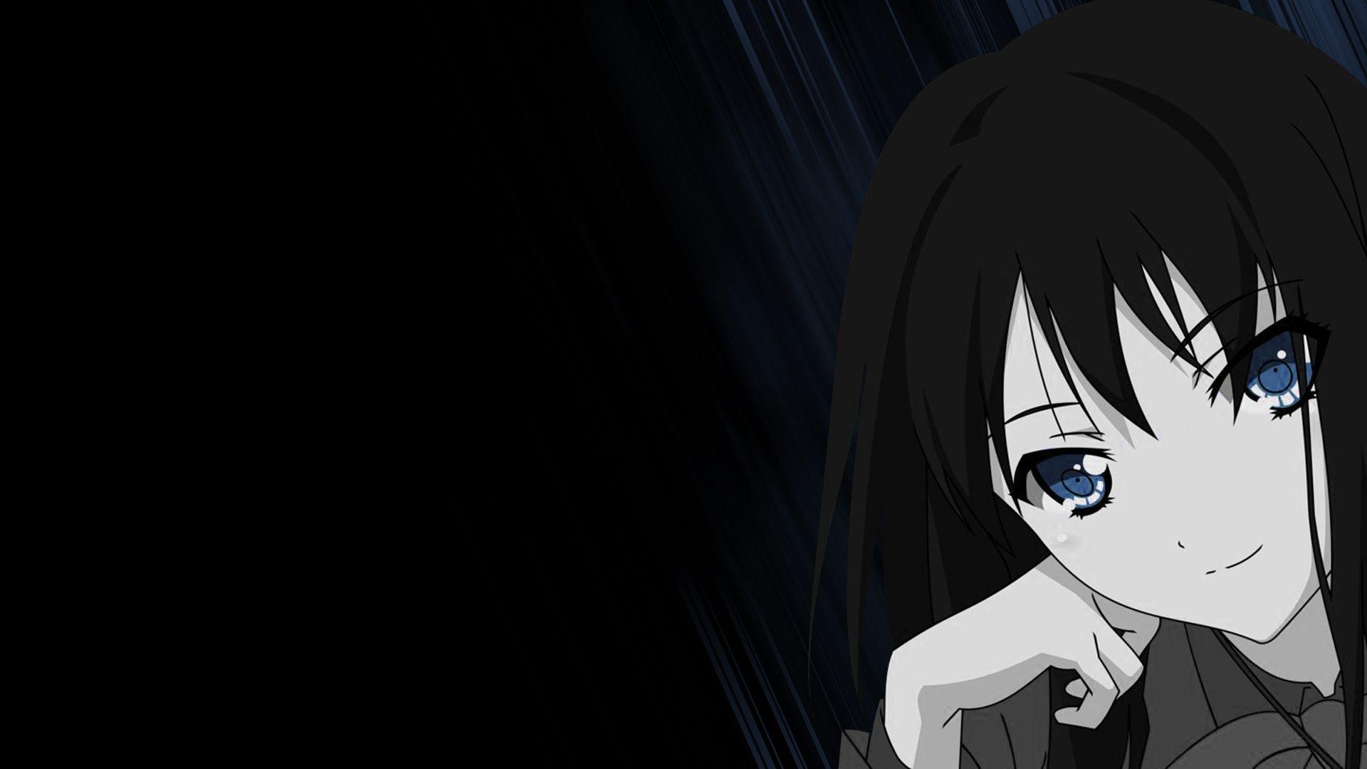 Cute Anime Girl Dark Wallpapers - Top Free Cute Anime Girl Dark