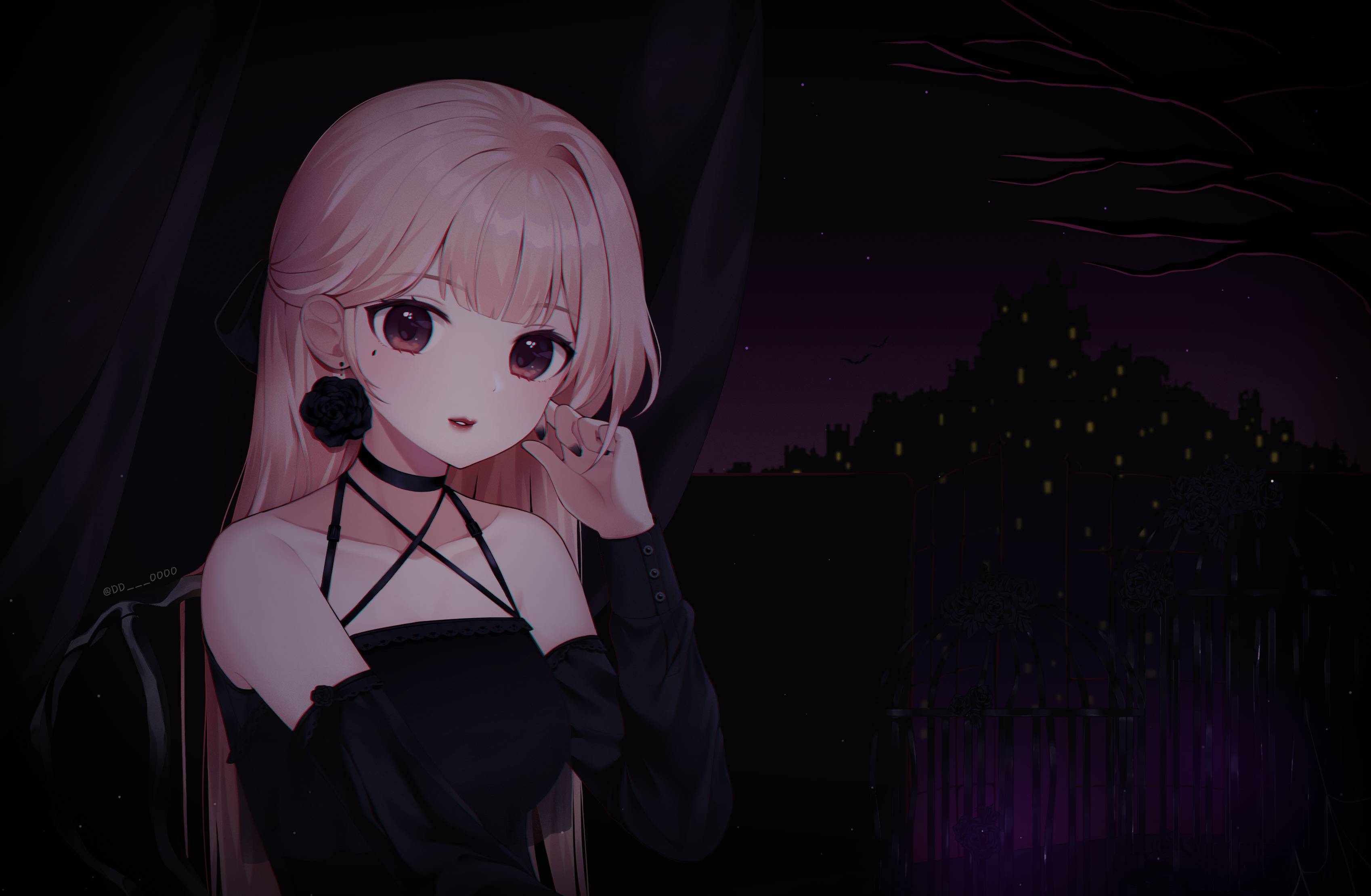 3396x2221 Anime Girl Cute Eyes iPhone XS MAX Wallpaper, HD Anime 4K Wallpaper, Image, Photo and Background