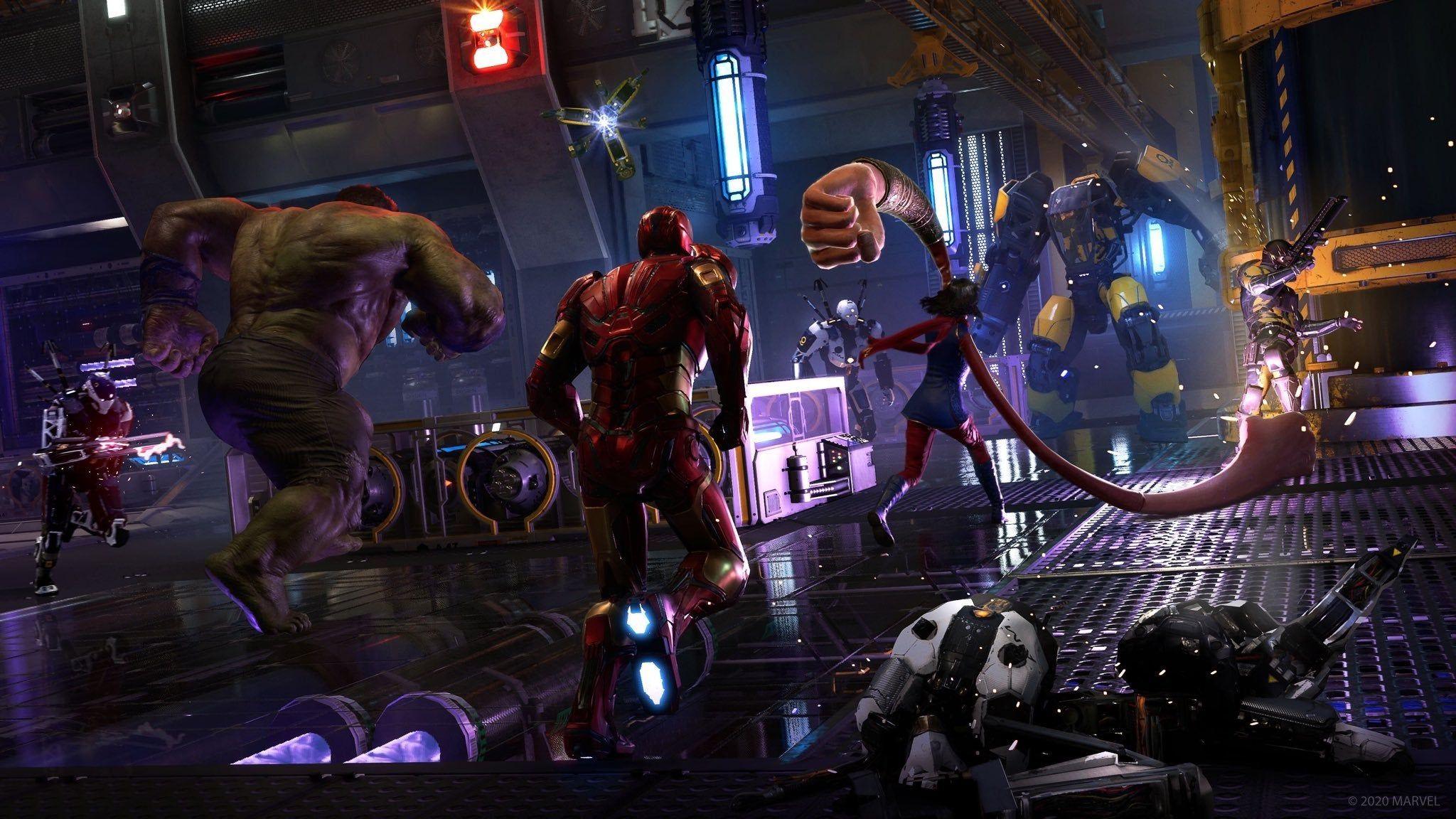 2048x1152 Marvel's Avengers PS4 Pre Order Beta .