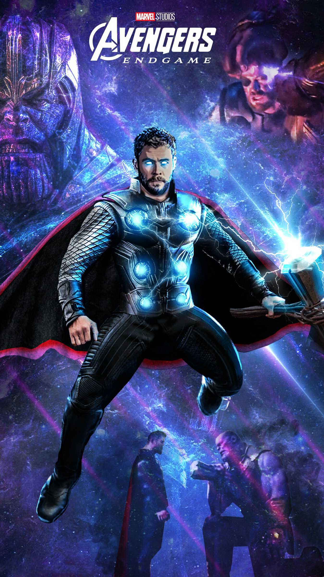 1349x2400 Thor Avengers Endgame Wallpaper .