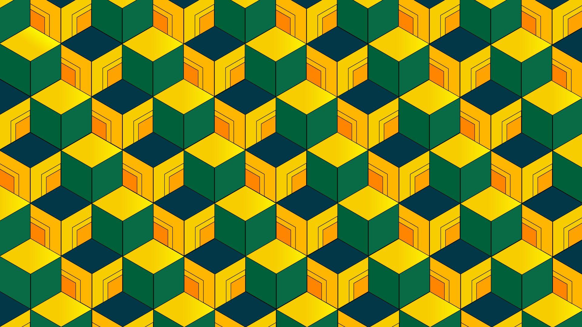 1920x1080 Giyuu kimono pattern wallpaper