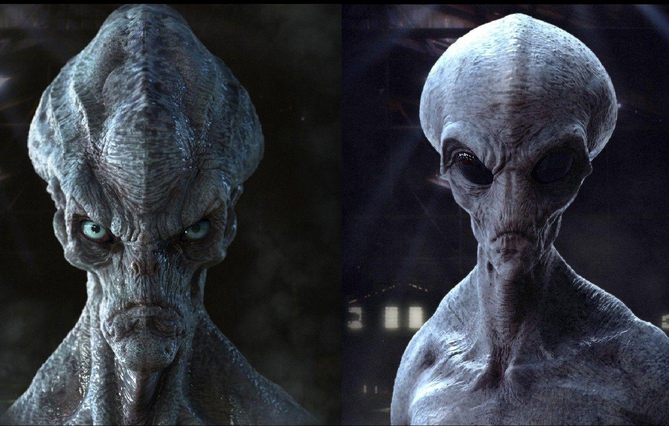 1332x850 Wallpaper space, two, aliens, Aliens .