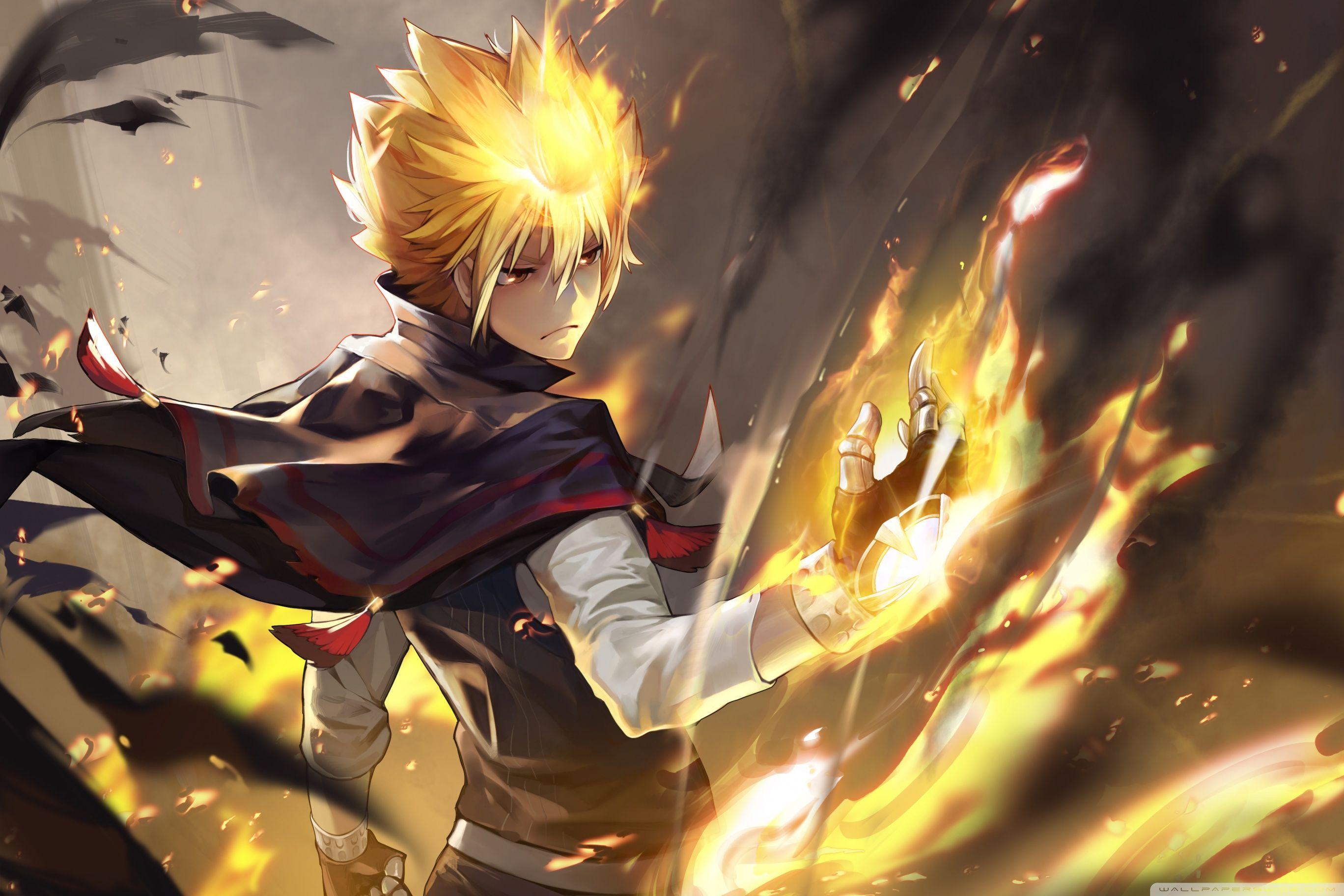2736x1824 Anime Original Ultra HD Desktop .