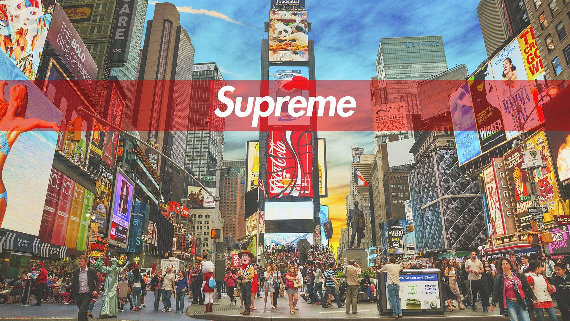 1920x1080 NYC Supreme Wallpaper
