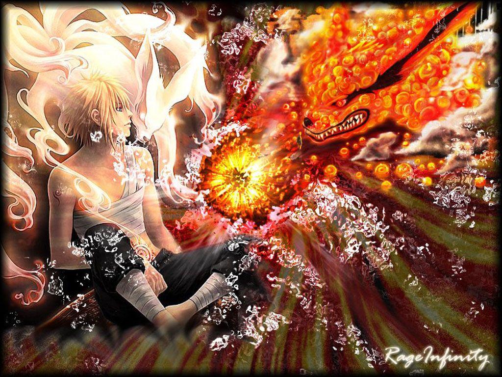 1024x768 Naruto Wallpaper 3D .