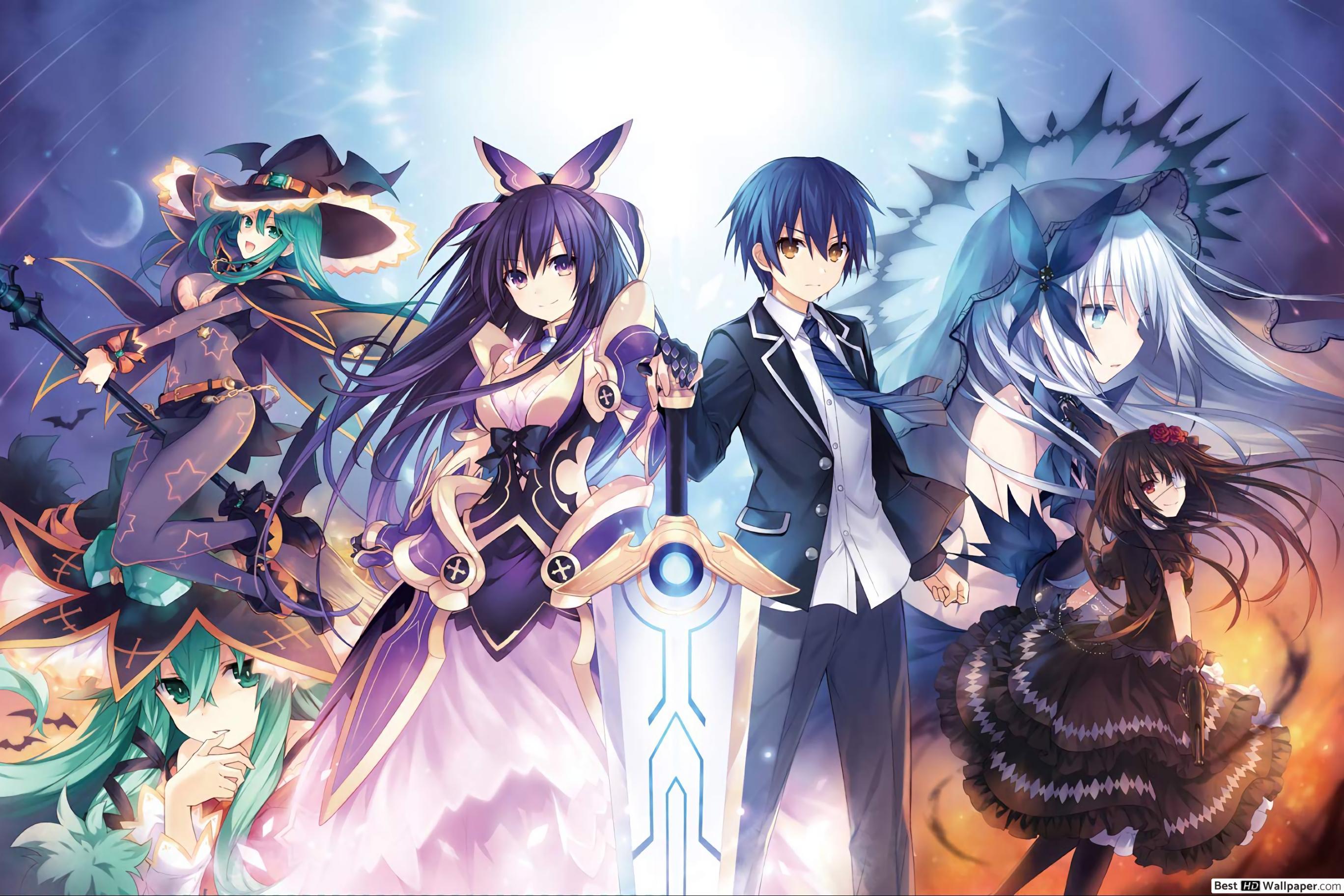 2736x1824 Date A Live Anime HD wallpaper