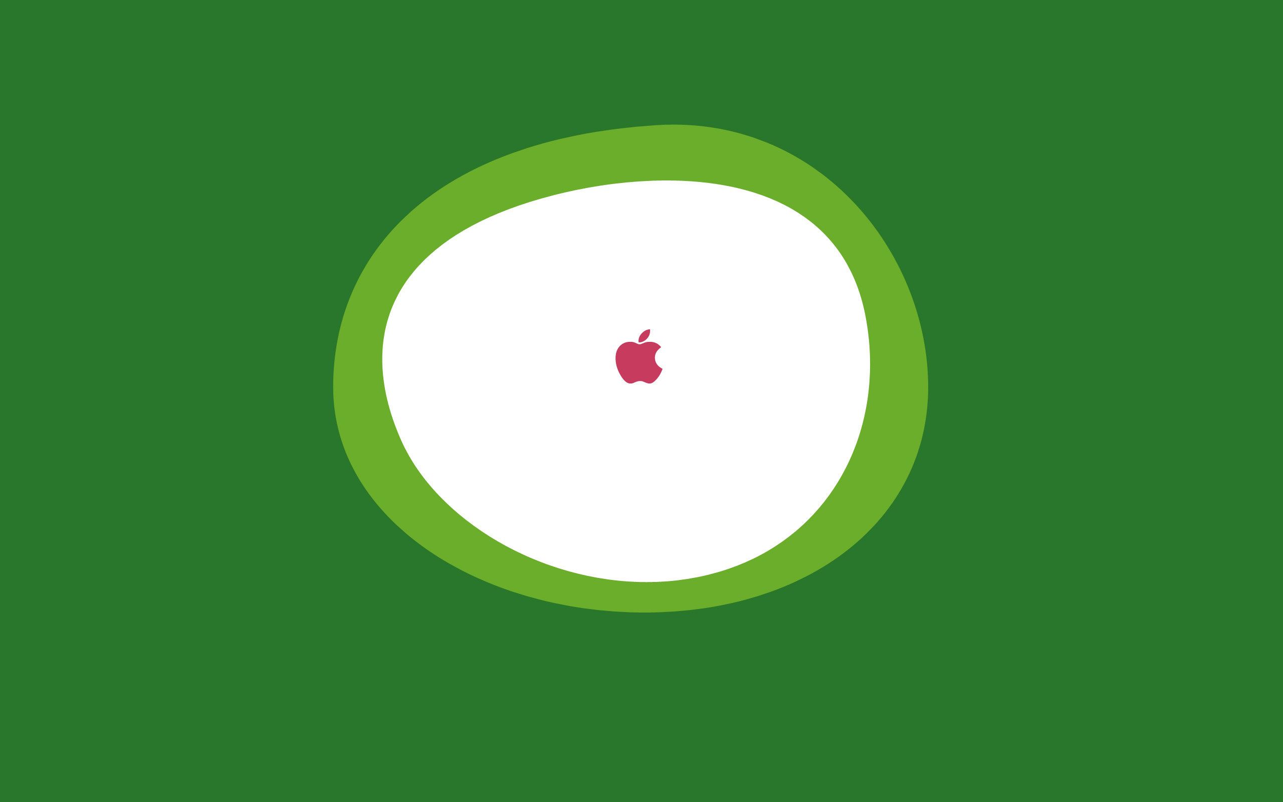 2560x1600 White and green wallpaper. White and green