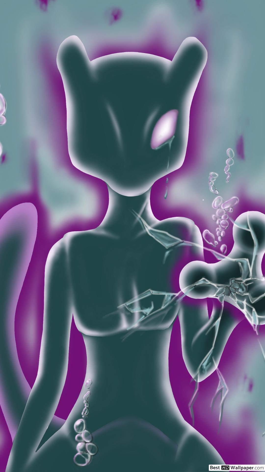 1080x1920 Pokemon Mewtwo Phone Wallpaper .animenimania.