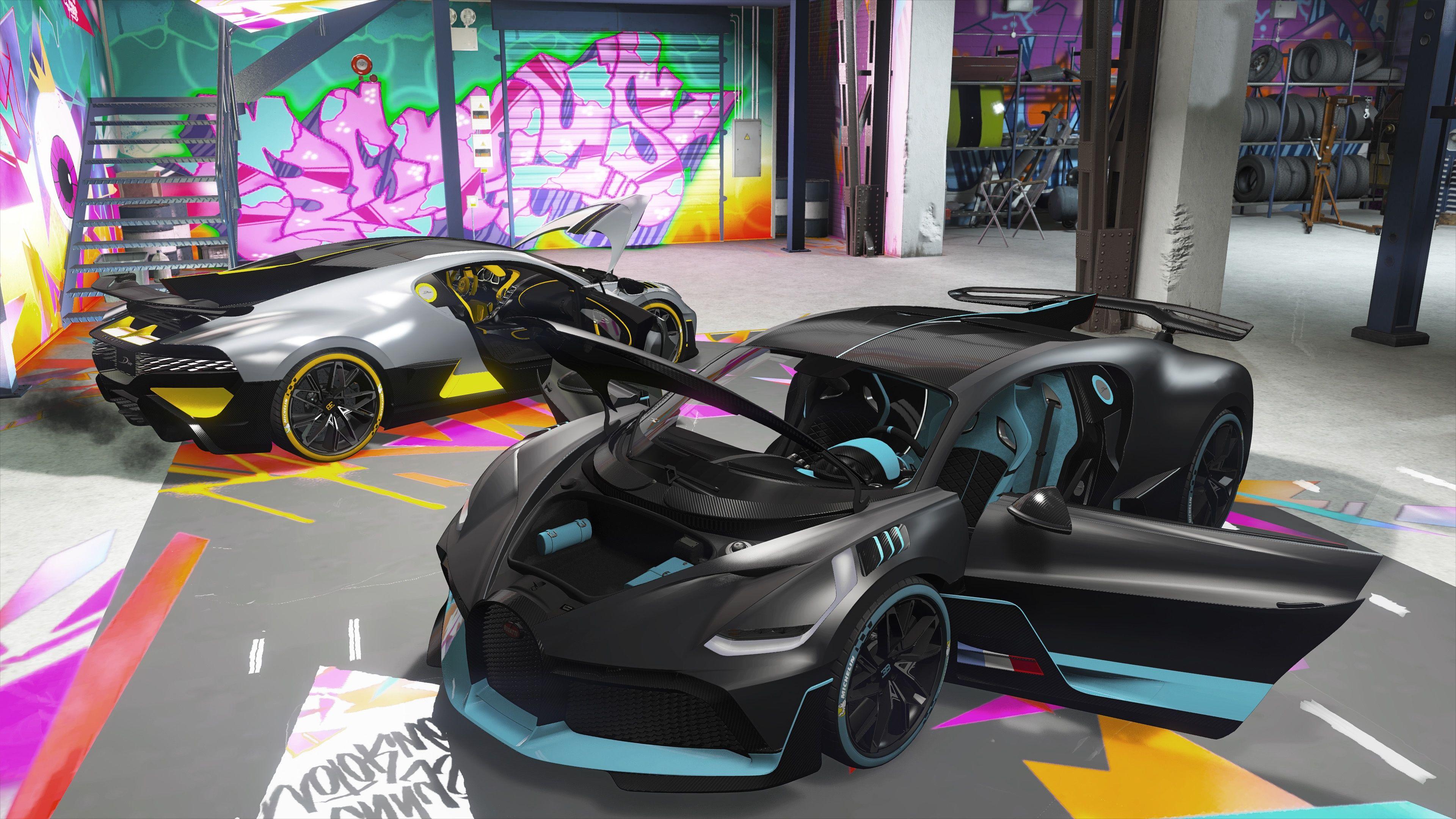 3840x2160 Wallpaper 4k Bugatti Divo GTA 2019 cars .