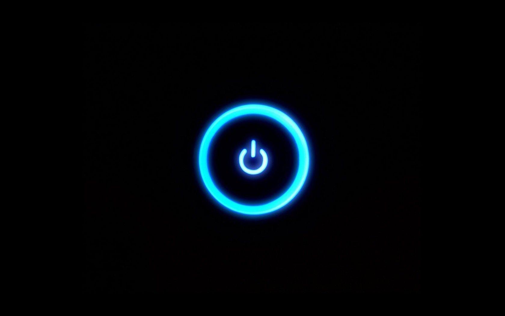 1680x1050 Power Buttons Minimalism Circle Simple .