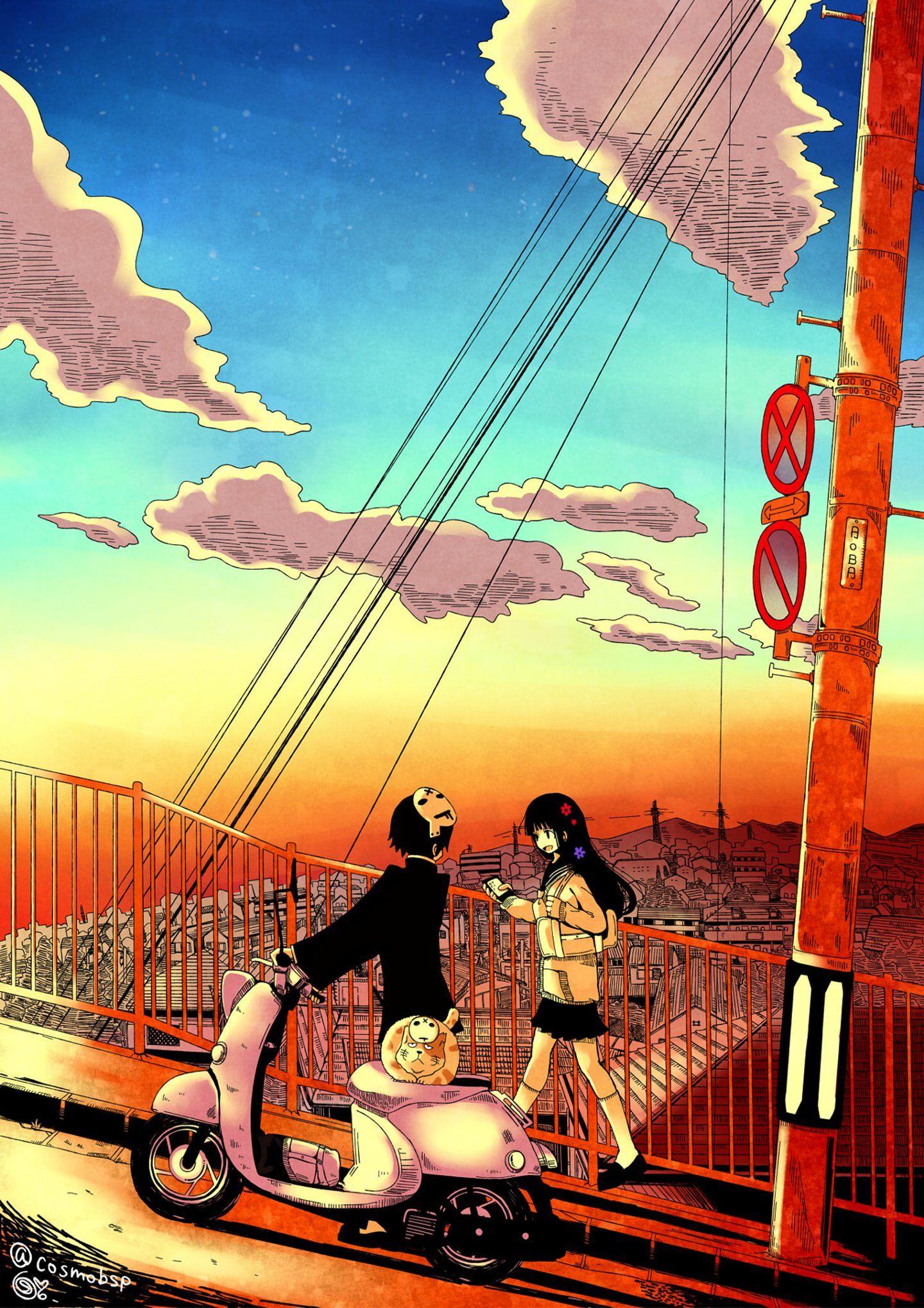 Anime Couple Sunset Wallpapers - Top Free Anime Couple Sunset