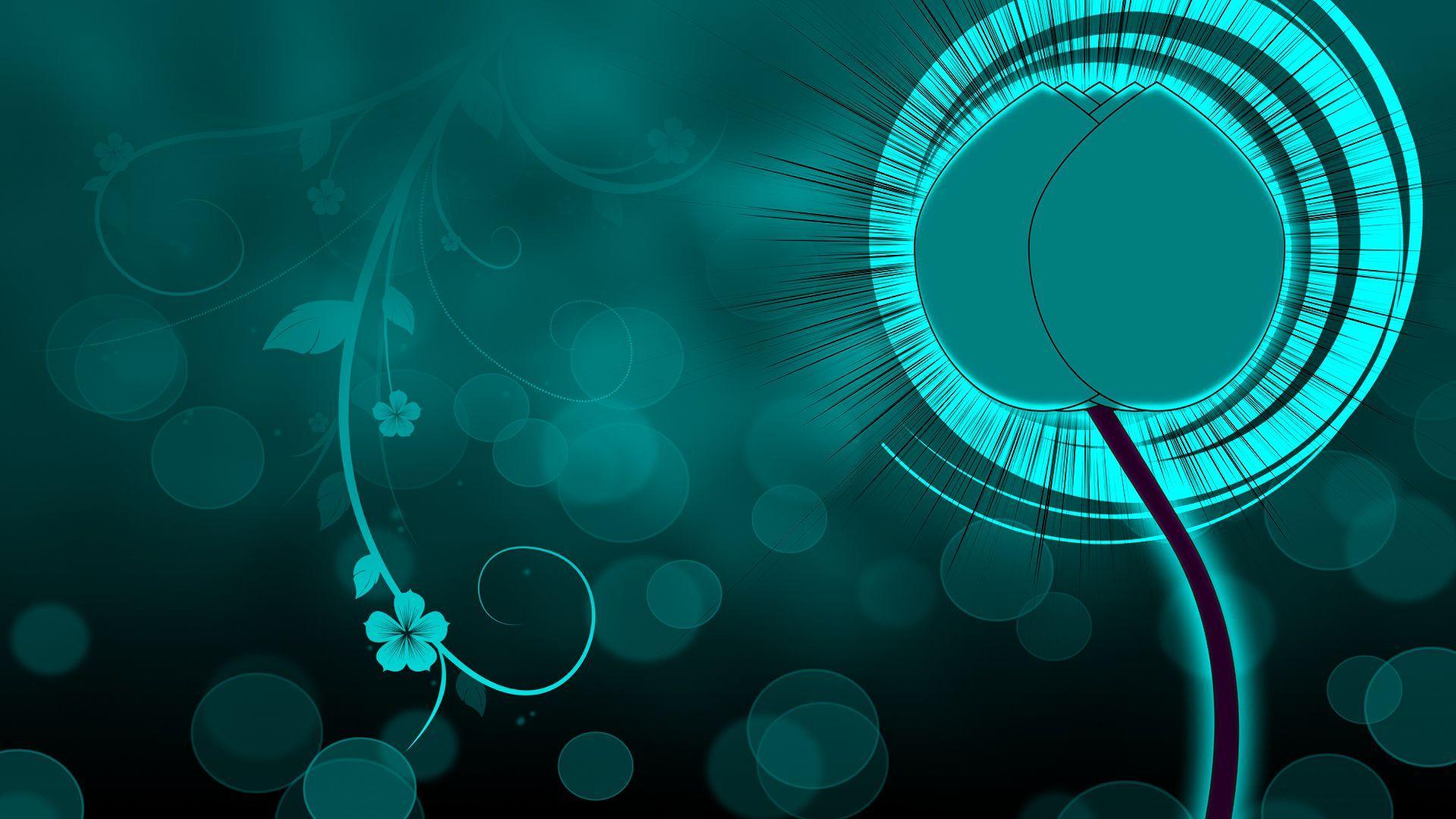 1920x1080 Cyan Color