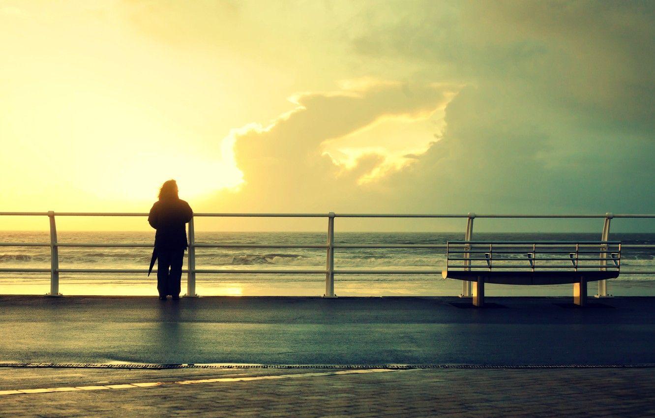 1332x850 Wallpaper sea, wave, the sky, the sun .