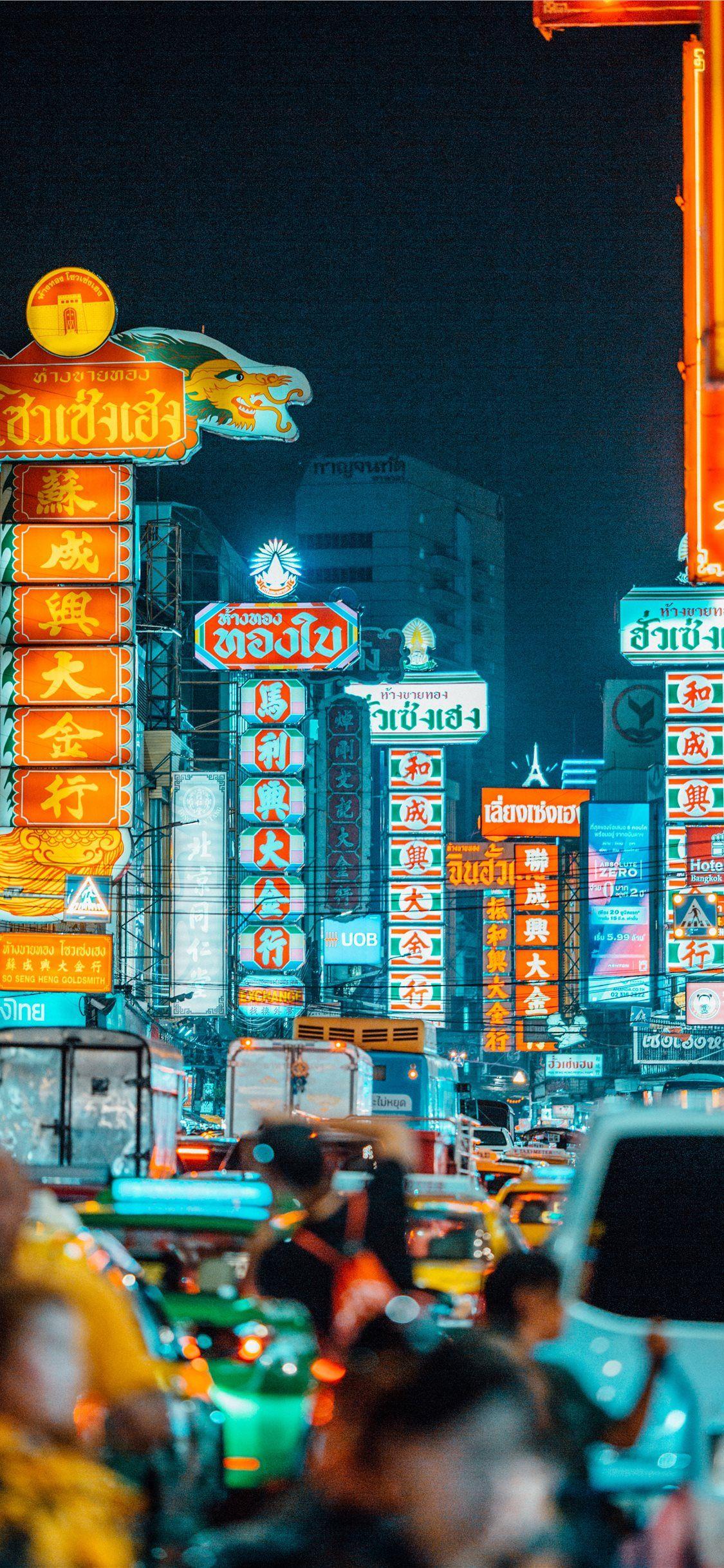 1125x2436 nighttime iPhone X Wallpaper Free