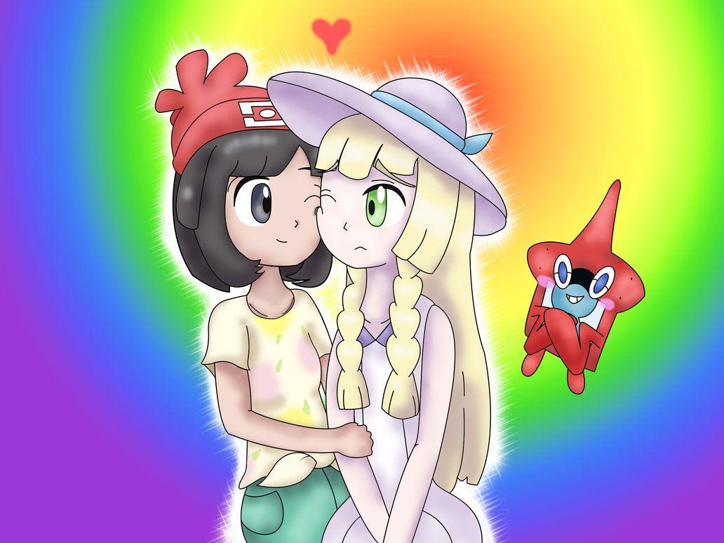 1032x774 Pokemon Sun And Moon Female Protagonist X Lillie