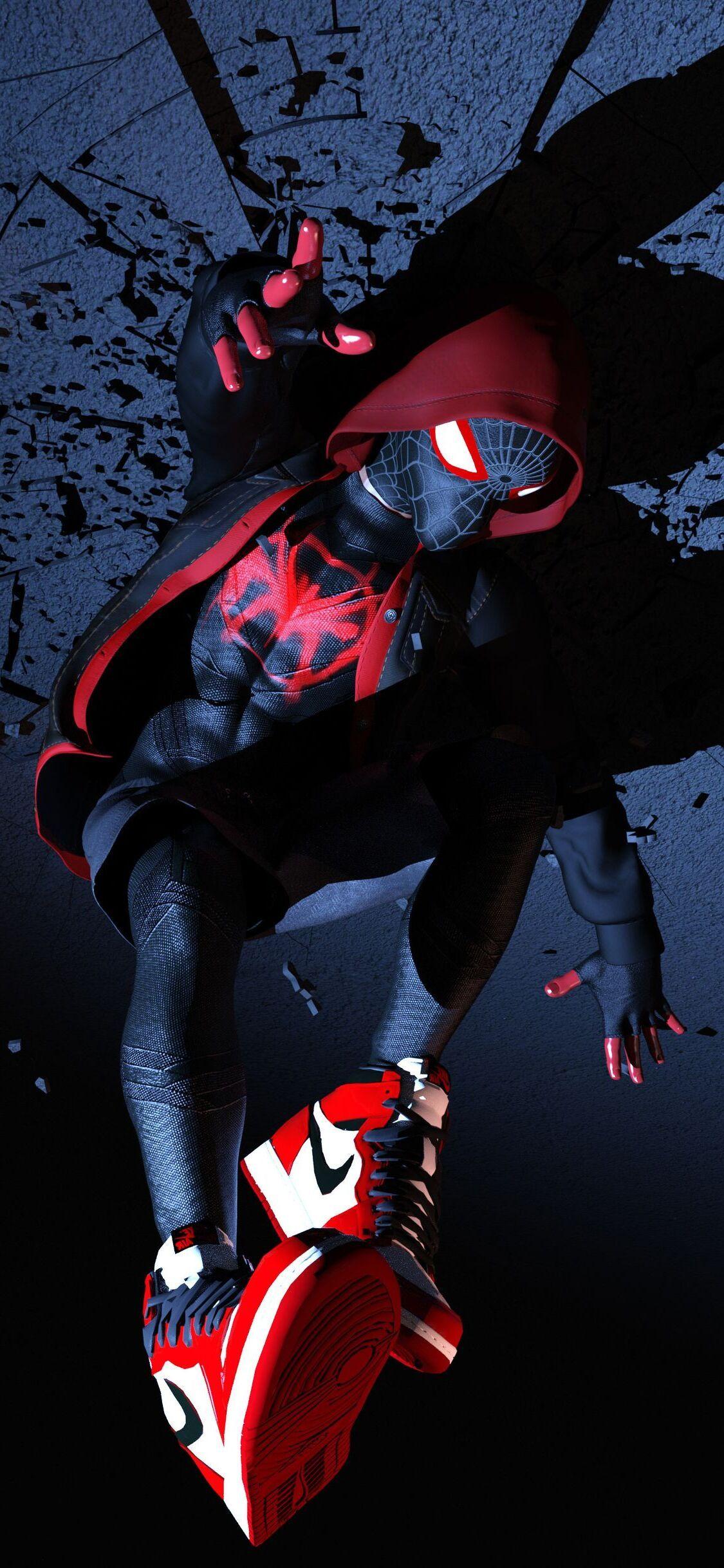 1125x2436 Spider Man Spider Verse Wallpaper .