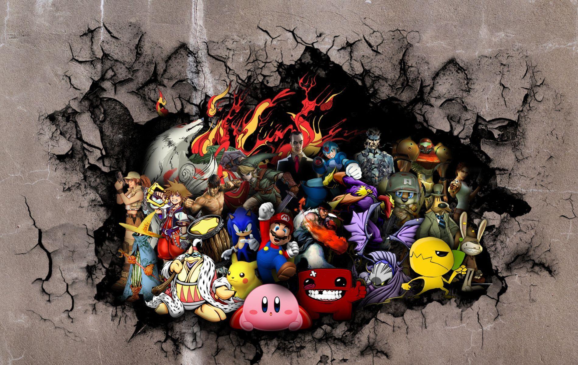 1899x1199 All Video Game Characters Wallpaper .