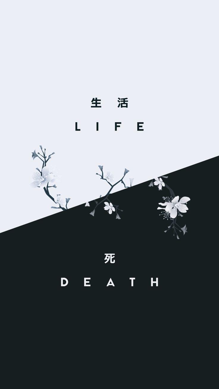 736x1308 iPhone Anime Wallpaper Black And