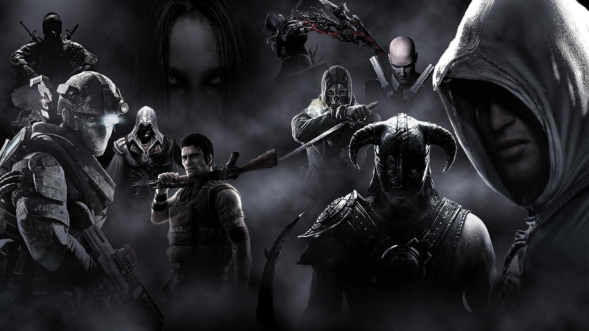 1920x1080 Download Gaming Collage Wallpaper, HD .itl.cat