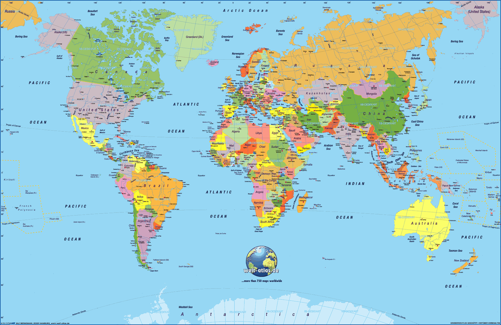 High Resolution World Map Wallpapers - Top Free High Resolution World ...