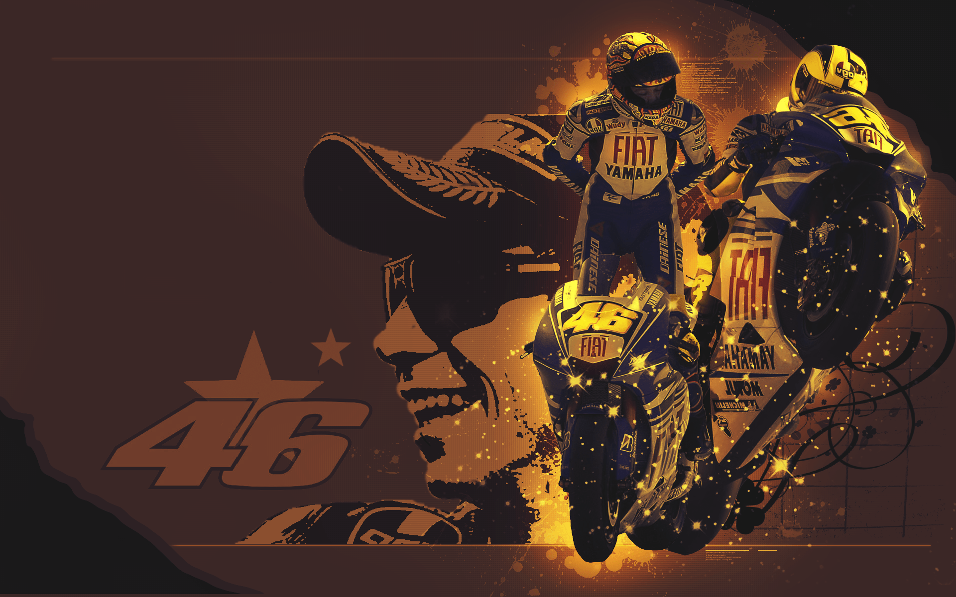 1920x1200 VR 46 Rossi Wallpaper .