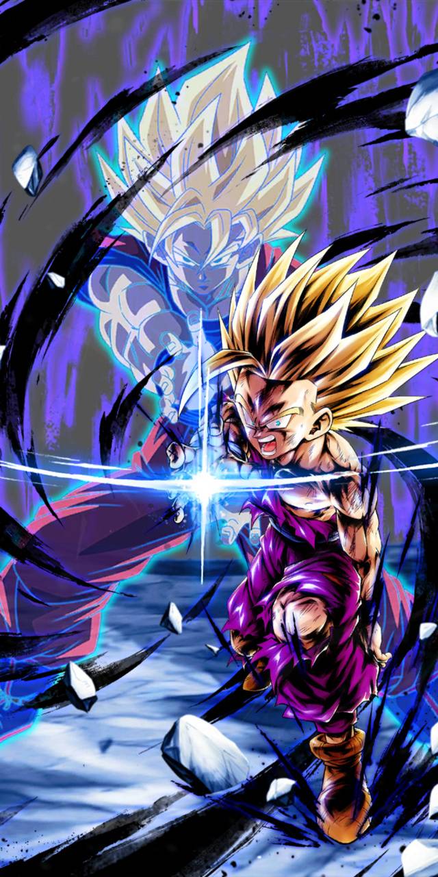 640x1280 SSJ2 Gohan wallpaper