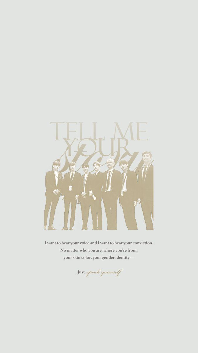 675x1200 BTS Speak Yourself Wallpaper .