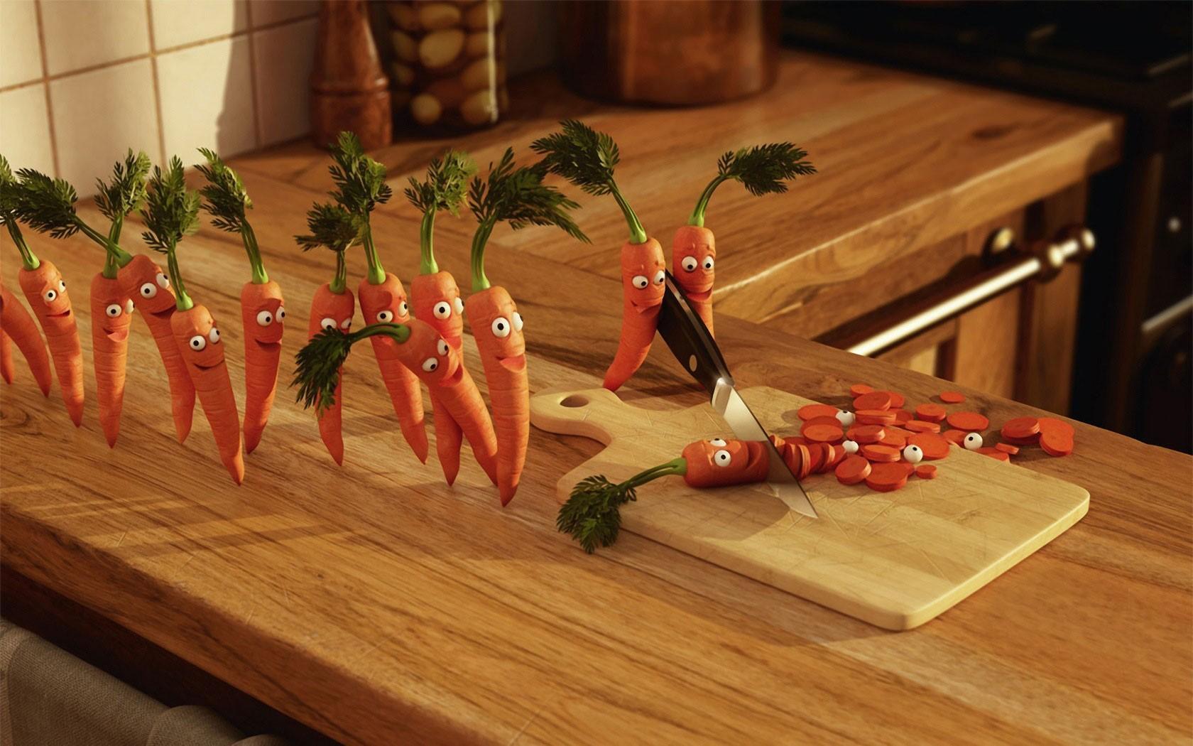 1680x1050 Carrots